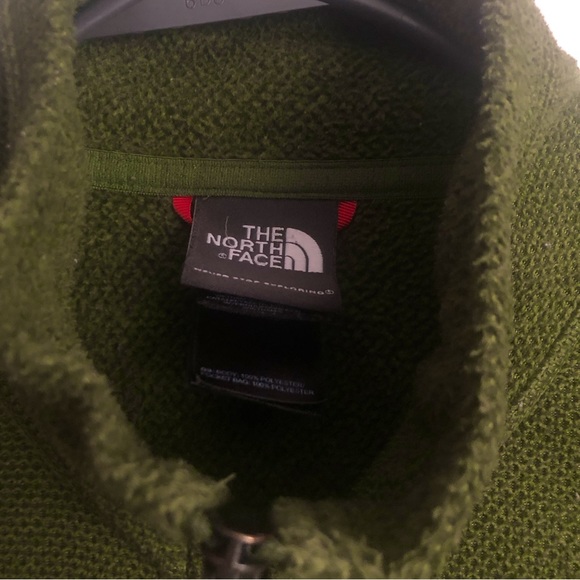 The North Face Fleece Thermal Jacket (Forest Green) Large - Picture 3 of 5